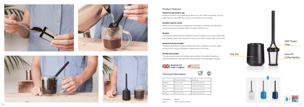 Tea & Coffee Infuser - Charcoal