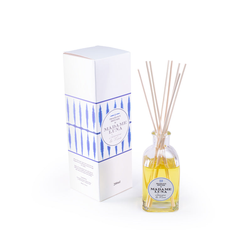 Diffuser Reed Tie Tie Dye Reed Diffuser - Jasmine Mint – Vendange