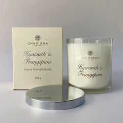 Box Candle 255g - Hyacinth & Frangipani