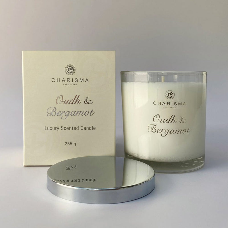 Box Candle - Oudh & Bergamot 250g