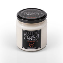 Glass Jar Coconut Candle