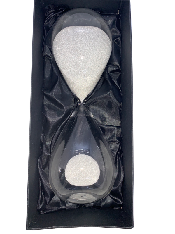 Hourglass White 60min - 30cm