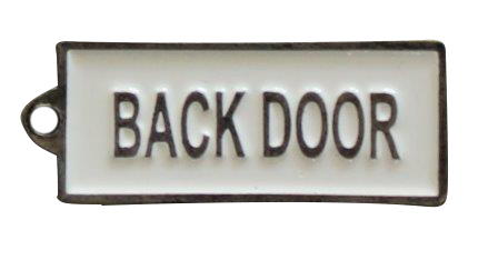 Back Door Keyring