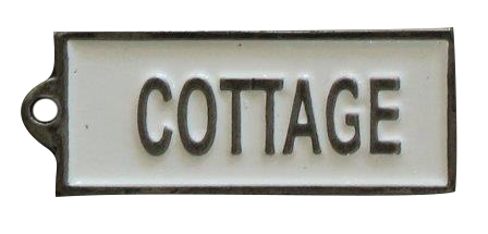Cottage Keyring