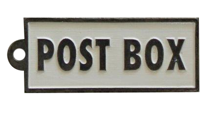 Post Box Keyring
