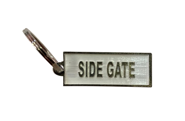 Side Gate Keyring