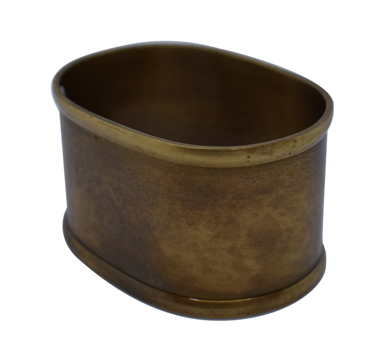 Napkin Ring Oval Brass