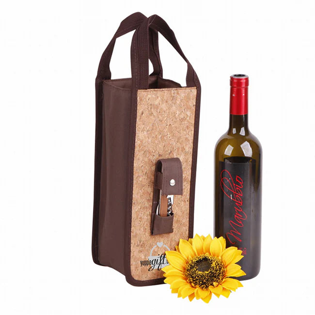 Cork Wine Gift Bag